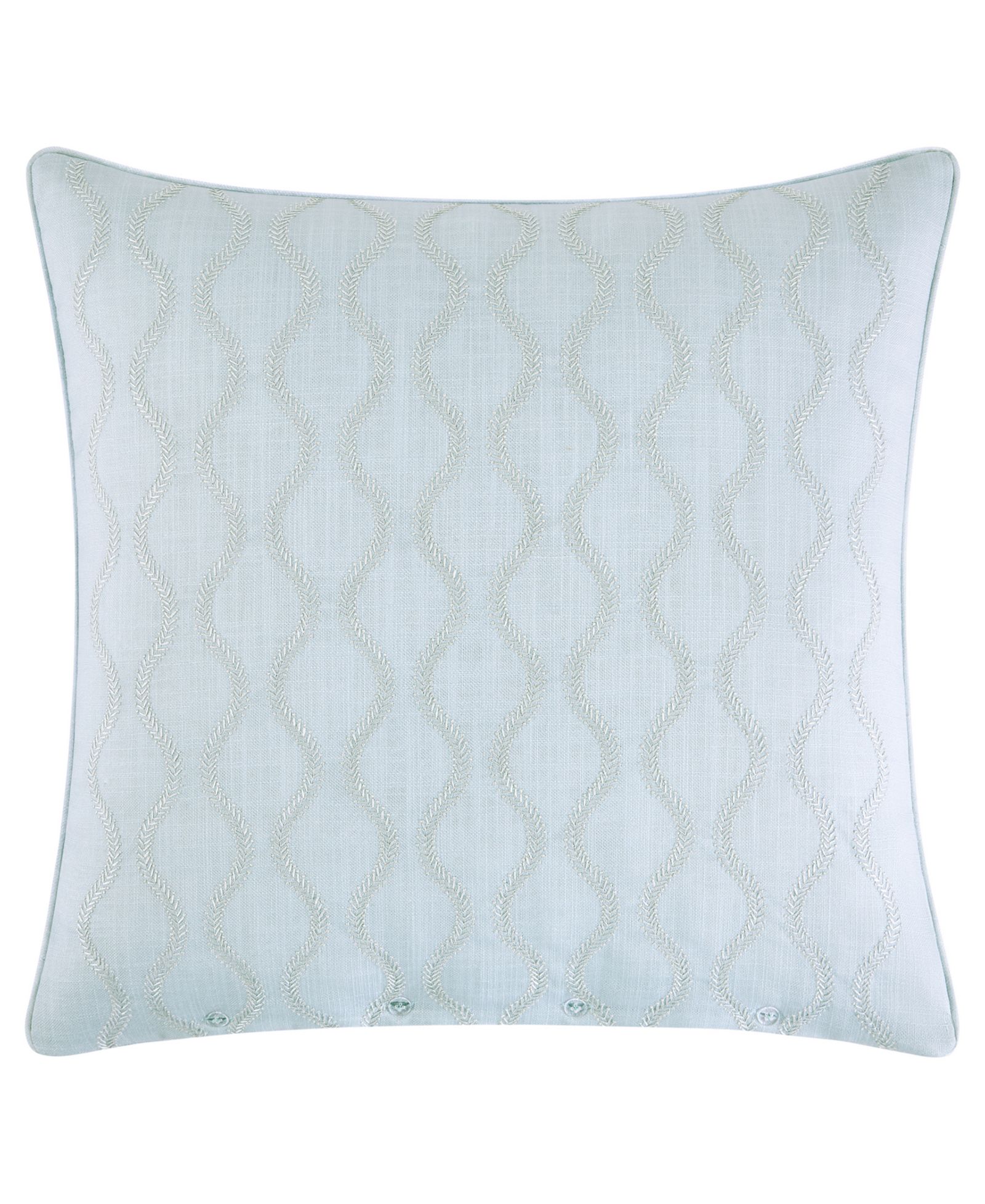 Декоративная наволочка Rose Tree Josephine Embroidered Ogee Sham, European