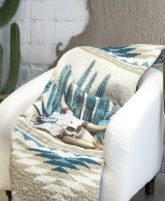 Donna Sharp Cacti Reversible Throw, 50" x 60"