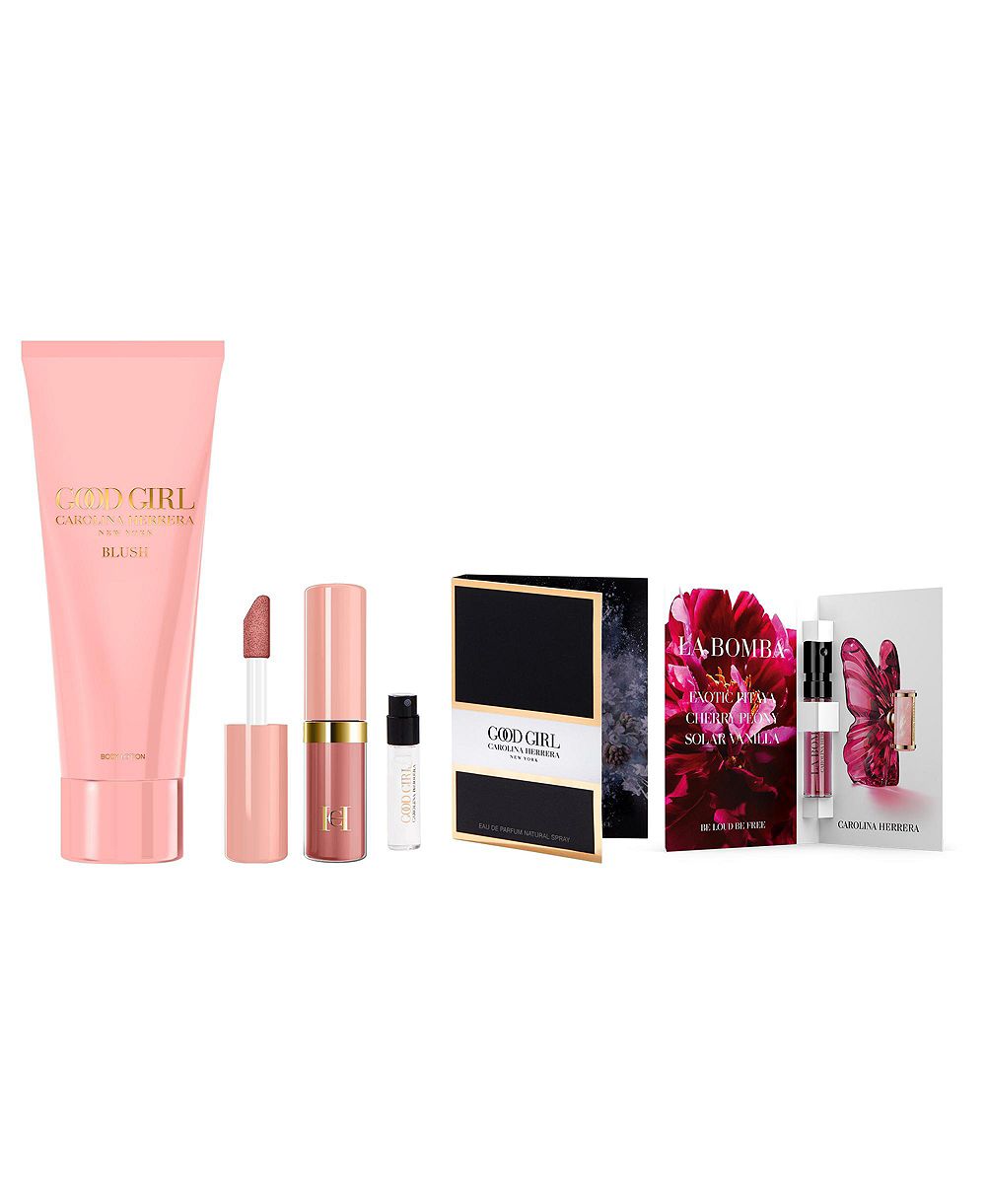 Free 4-Pc. Gift with any $190 Carolina Herrera La Bomba women's fragrance and/or body collection purchase