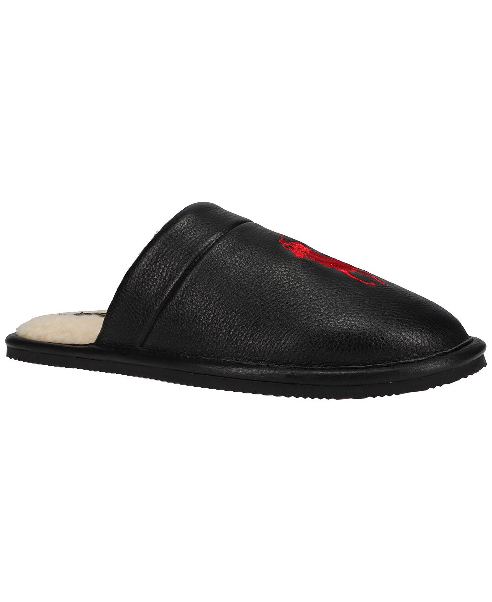 Мужские кожаные тапочки Polo Ralph Lauren Irving slip-on