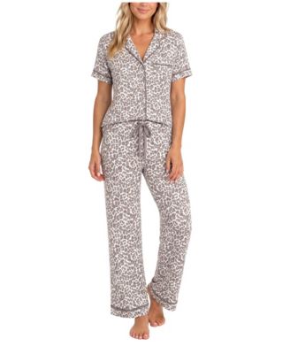 Sincerely Jules Women's Modal-Spandex Short-Sleeve Pajama Set