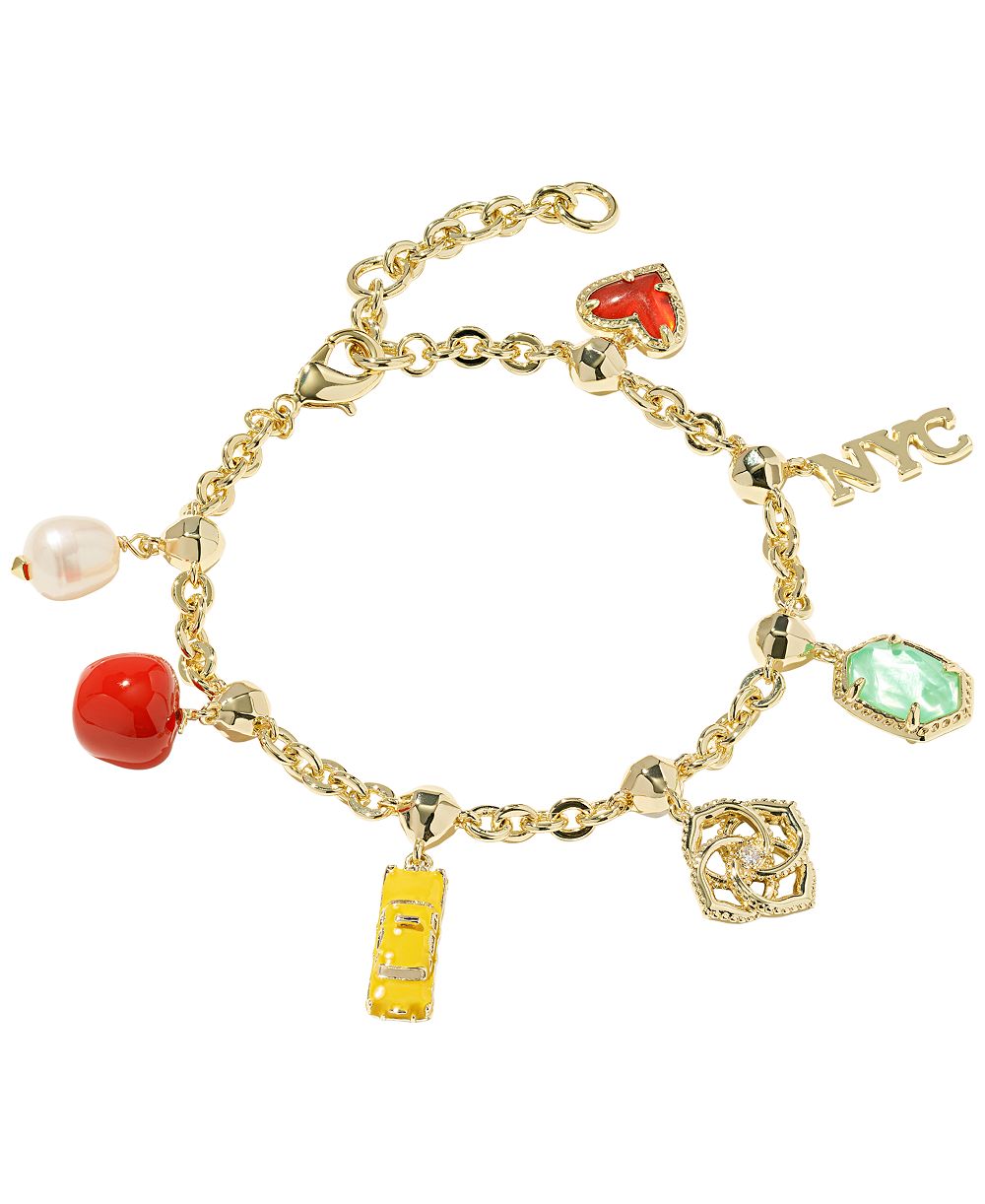 Kendra Scott NYC Icon браслет с жемчугом Freshwater и имитацией жемчуга