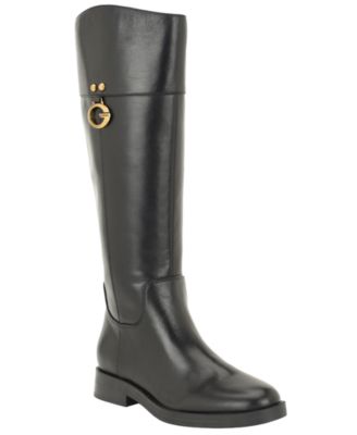 GUESS Women's Kandra Tall Signature G Logo Riding Boots