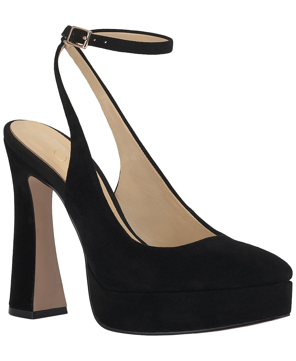 Jessica Simpson Women's Nelica Platform Ankle-Wrap Pumps