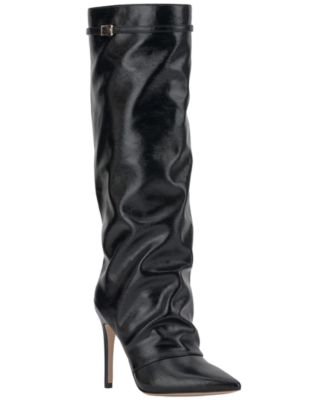 Jessica Simpson Women's Paeril Buckle Slouch Stiletto Boots