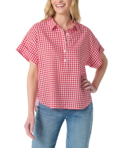 Carmine Blaze Gingham