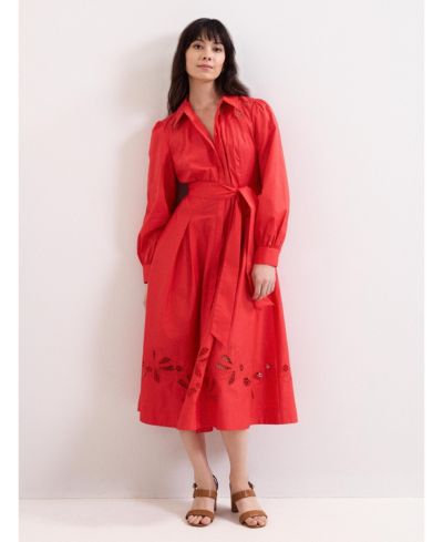 Phase Eight Women's Kim Cutwork Hem Midi Dress