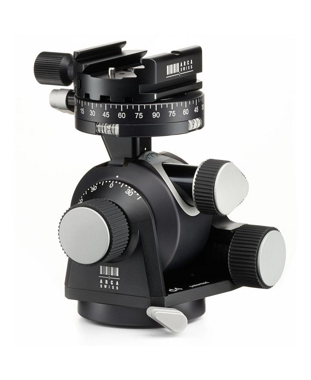 Arca Swiss d4 Geared Tripod Head with Quick Set Classic Device