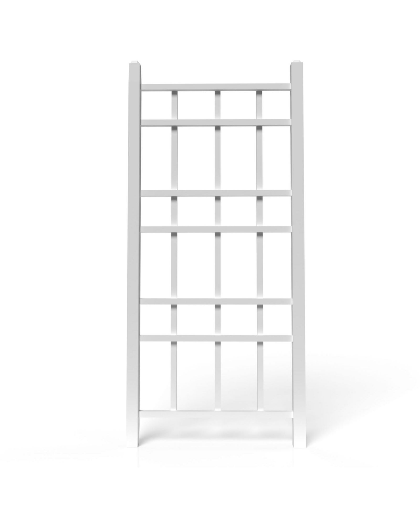Садовая решетка Dura-Trel Cottage 28 x 66 Inch из ПВХ, белая