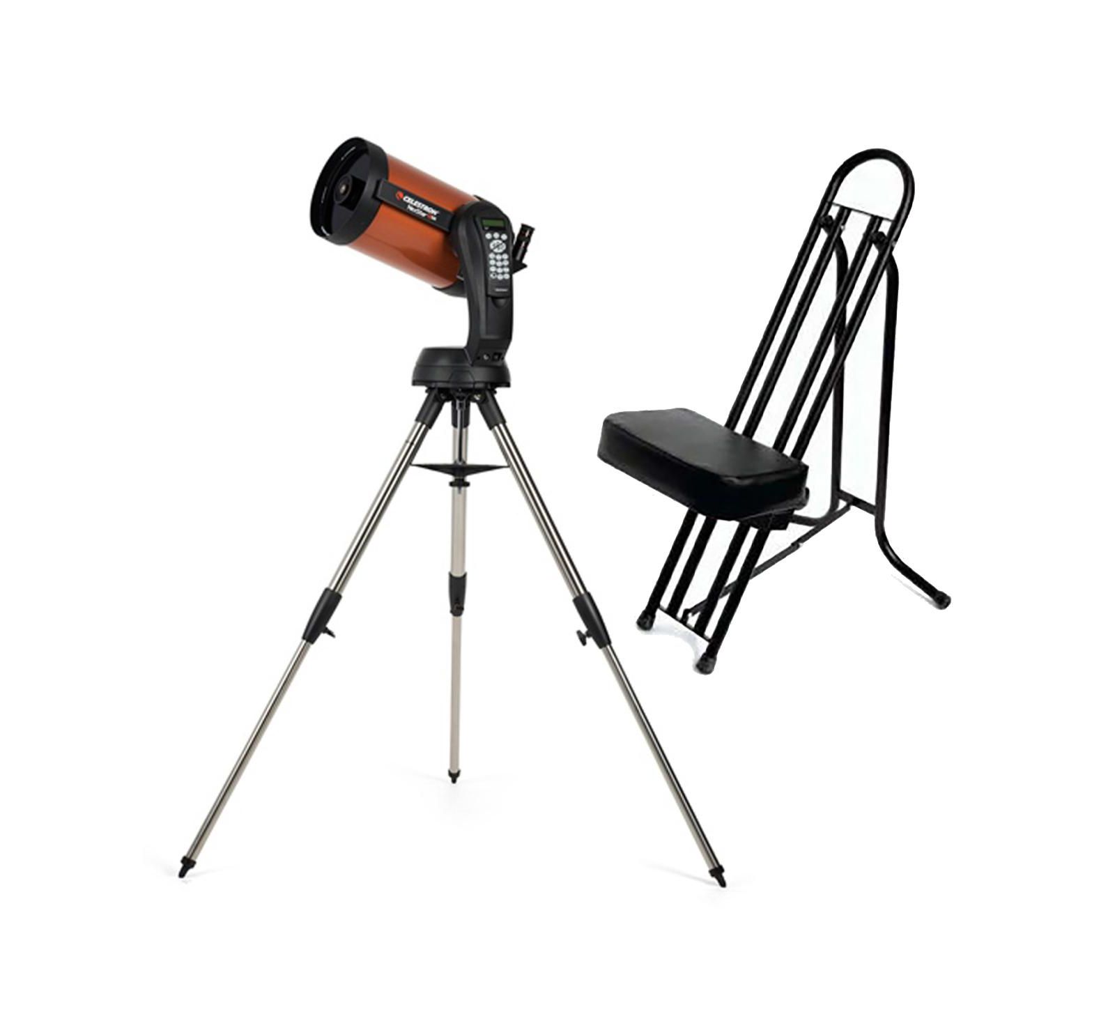 Компьютерный телескоп Celestron NexStar 8 SE Schmidt-Cassegrain с астрономическим креслом