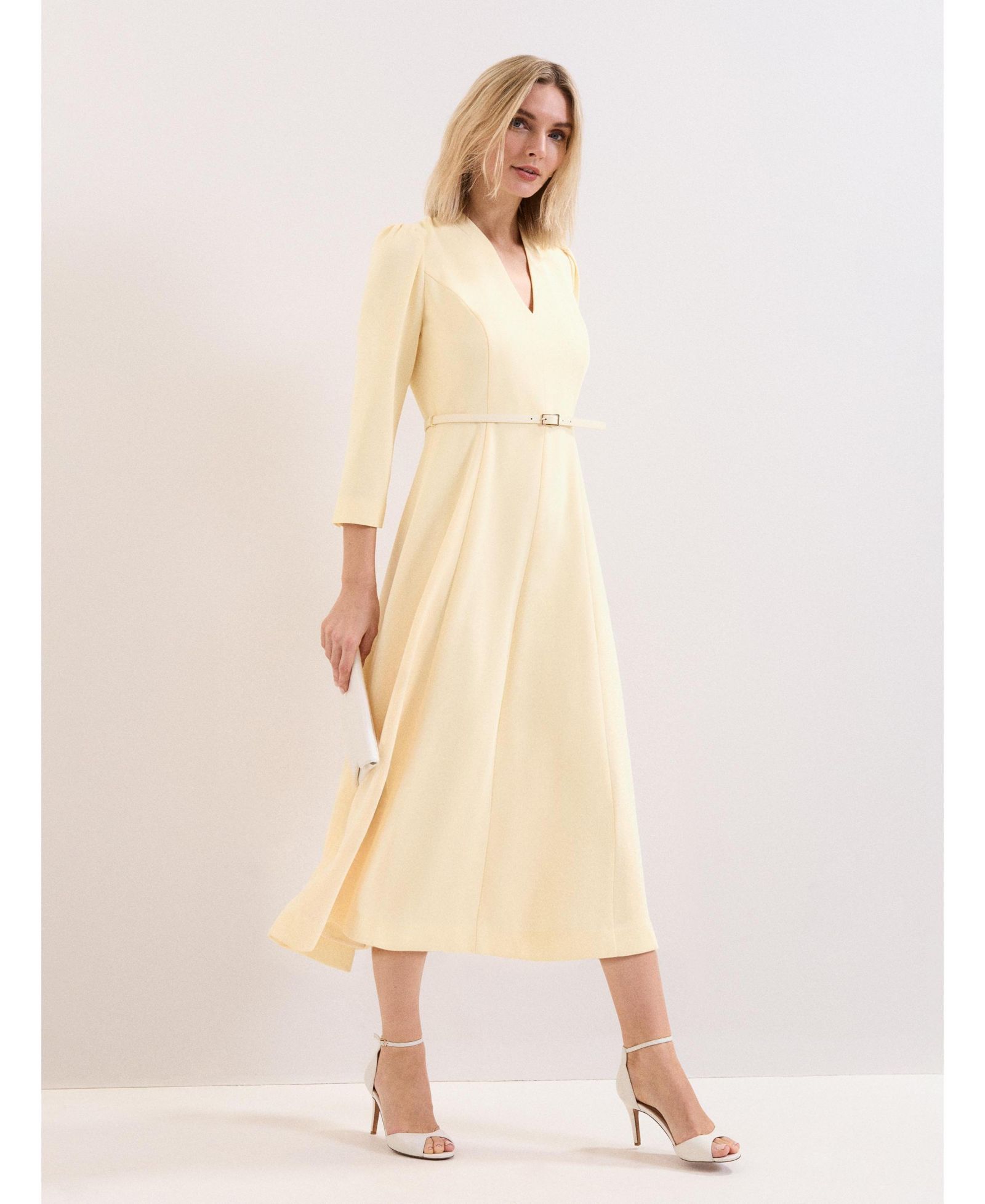 Женское миди-платье Phase Eight Women's Danielle Belted