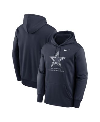 Мужская толстовка Nike Navy Dallas Cowboys Toss Sweep Therma-FIT