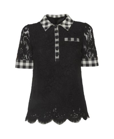 Женский кружевной топ Dolce & Gabbana (б/у)