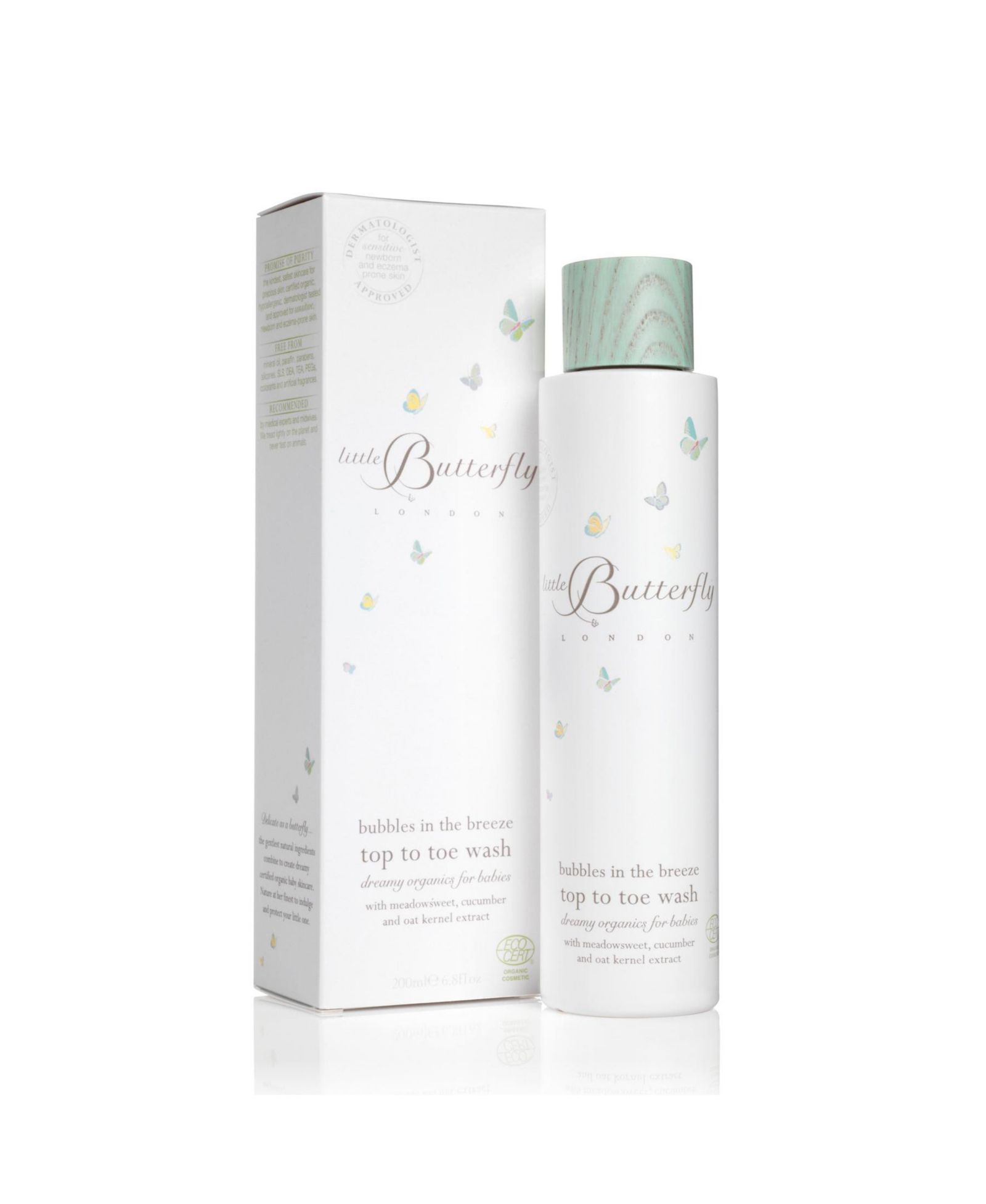 Little Butterfly London детское средство для мытья Bubbles in the Breeze 200 ml