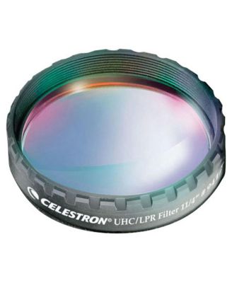 Celestron 1.25" UHC / LPR Light Pollution Reduction Filter for Standard Eyepieces