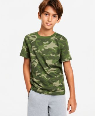 Epic Threads Boys' XS-XL Core Camo-Print Short-Sleeve T-Shirt, Macy's Exclusive