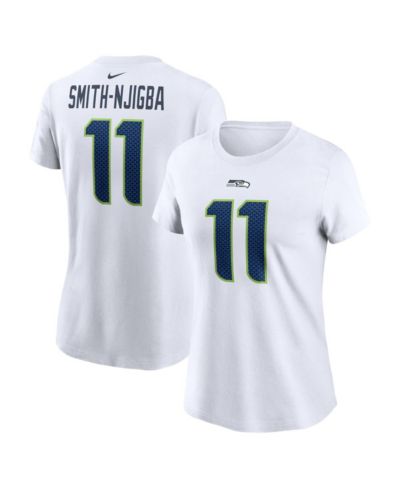 Женская футболка Nike Jaxon Smith-Njigba White Seattle Seahawks Player Name & Number