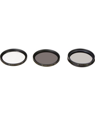 Vivitar 3-Piece UV CPL ND8 58mm Filter Kit