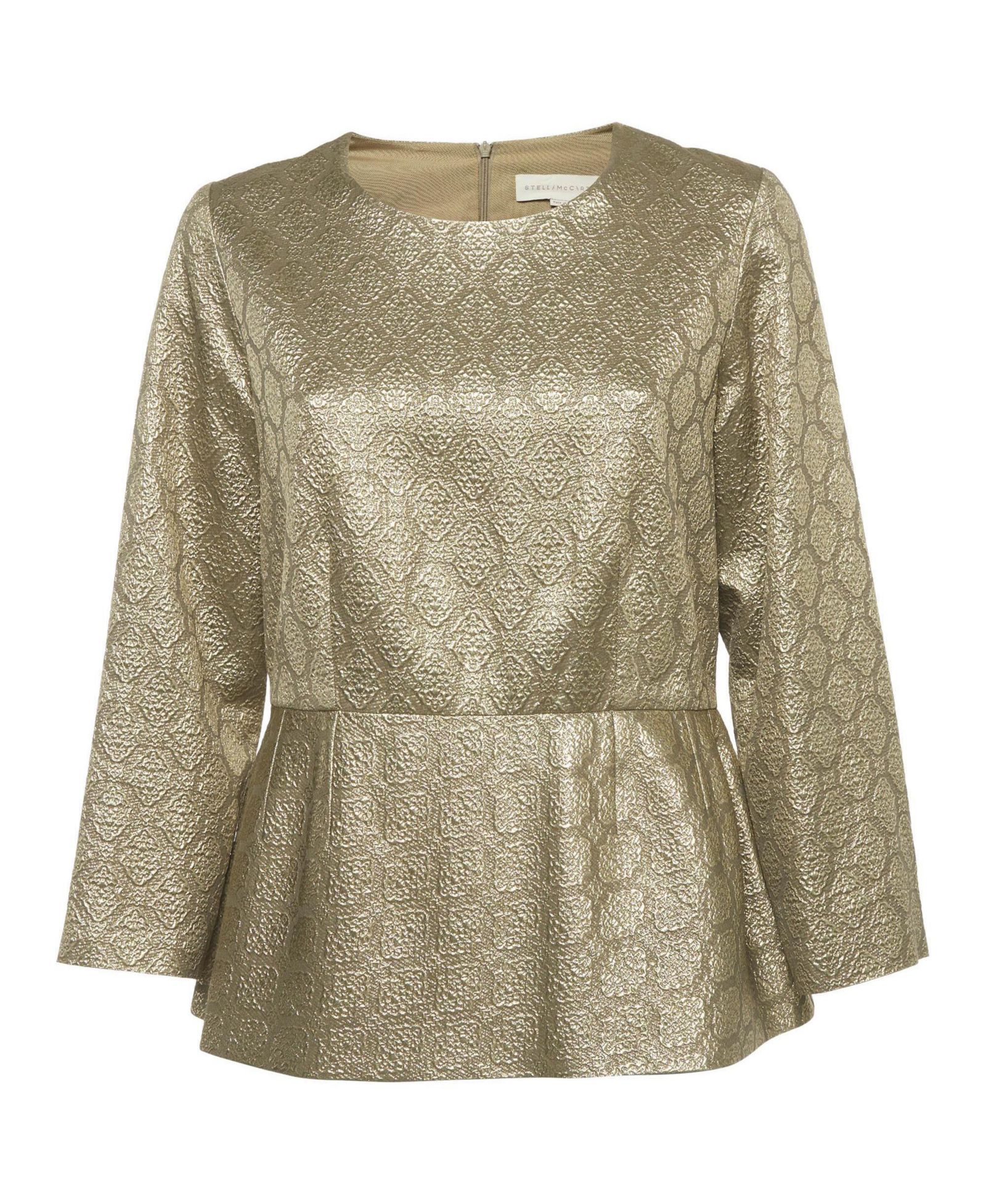 Stella McCartney Женский топ пеплум из парчи