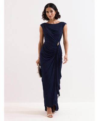 Phase Eight Женское платье макси Phase Eight Donna с драпировкой