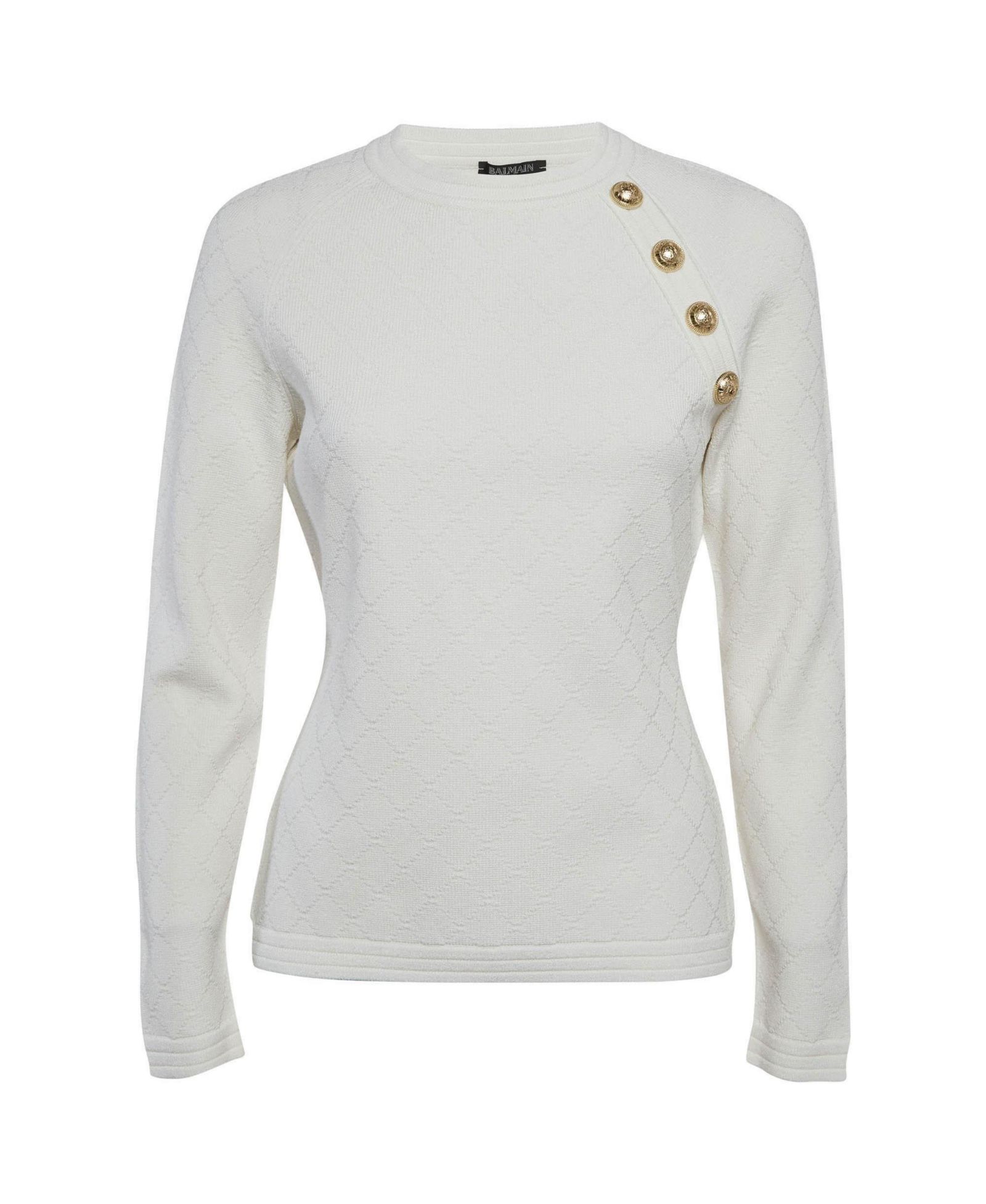 Pre-Owned Balmain Women's Textured Knit Pullover