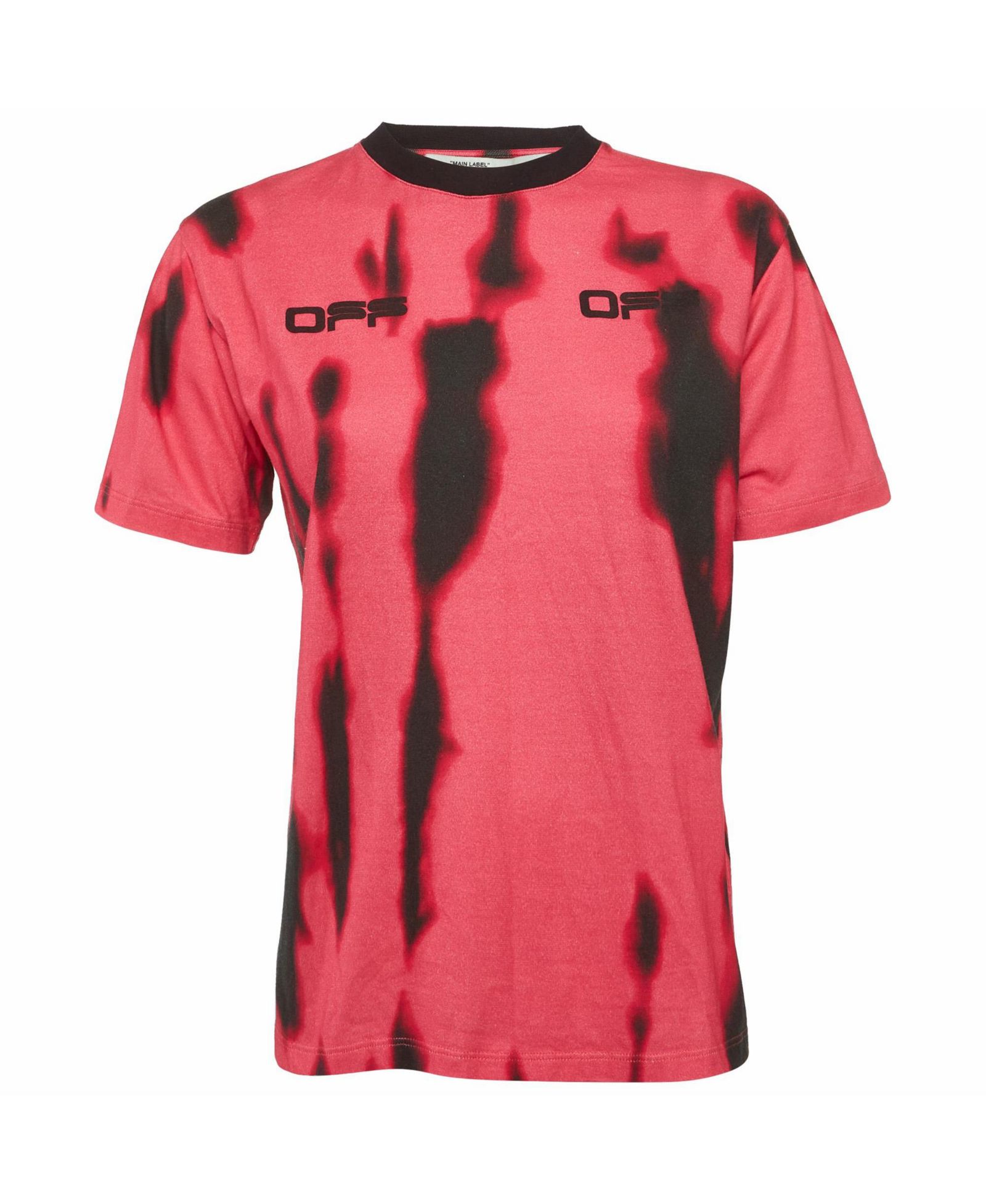 Pre-Owned Off-White Women's Logo Print Jersey Crew Neck T-Shirt