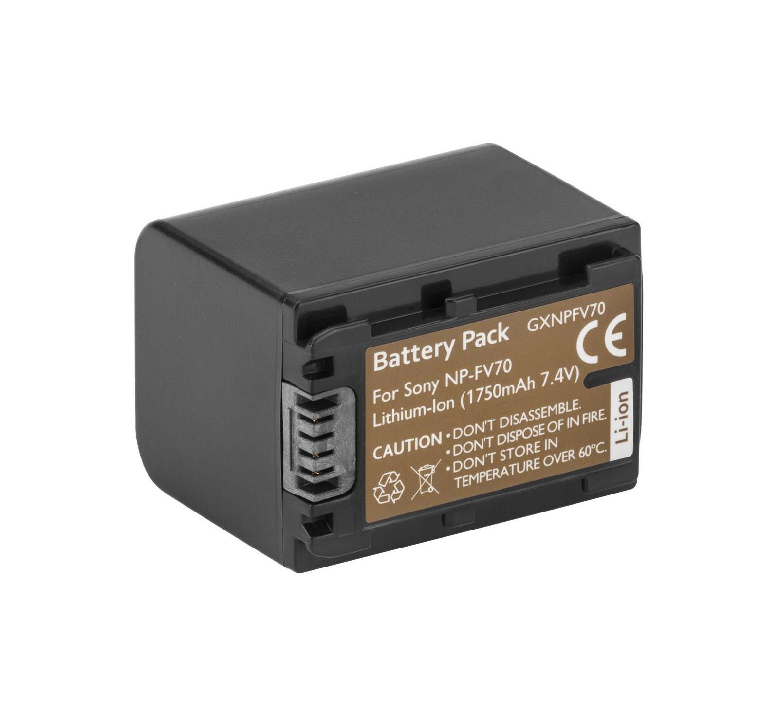 Green Extreme NP-FV70 Lithium-Ion High-Capacity Battery Pack for Sony Cameras