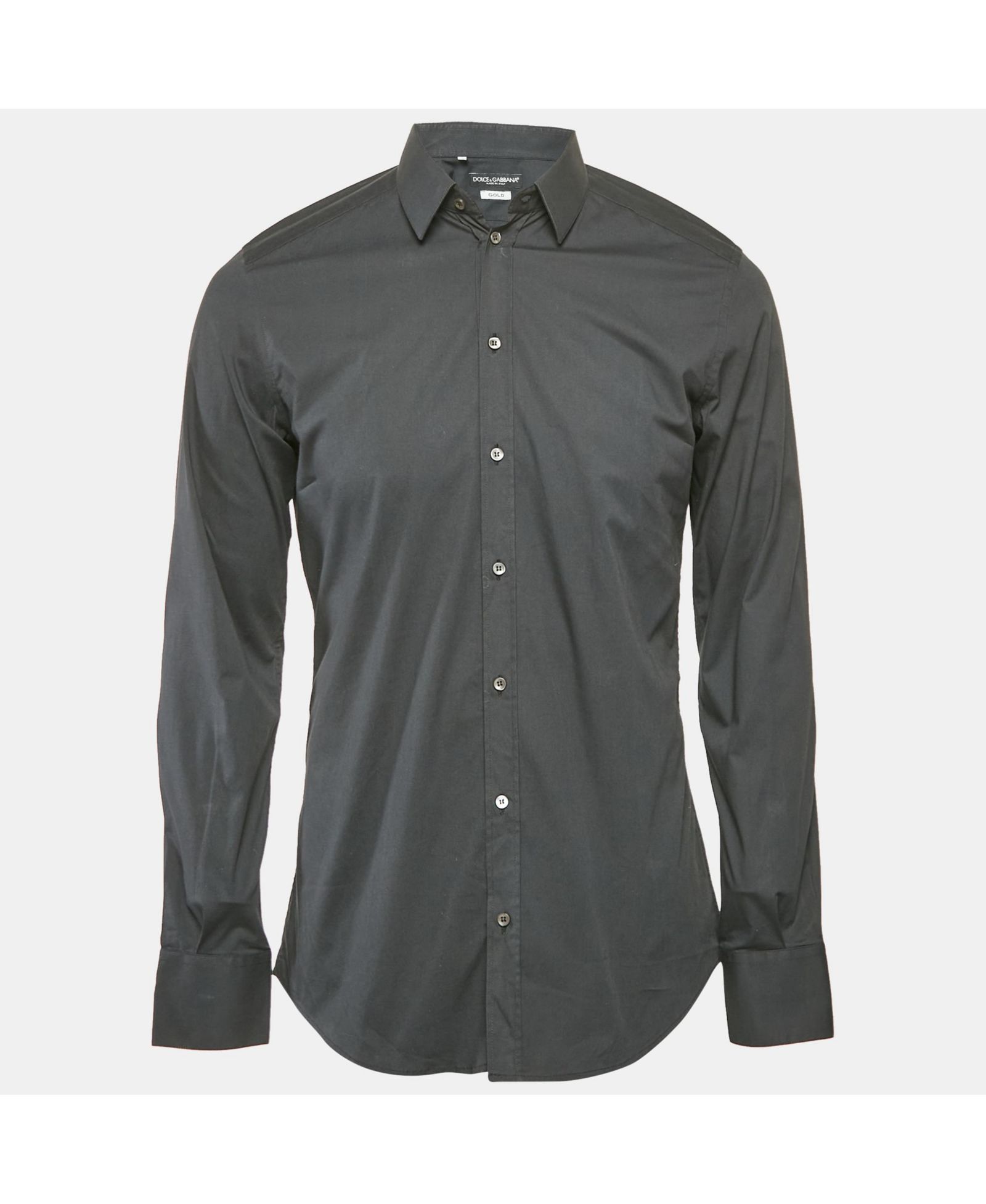 Dolce & Gabbana Мужская хлопковая рубашка Slim Fit, б/у