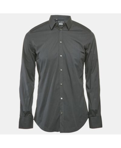 Pre-Owned Dolce & Gabbana Men's Cotton Fit Shirt