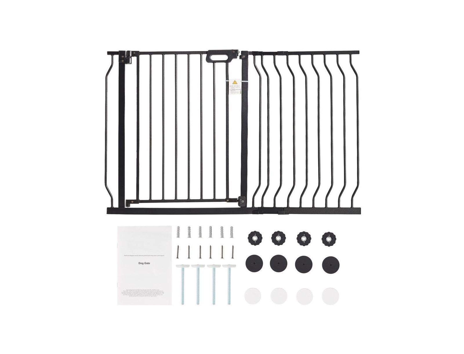 RUIE Auto Close Pet Safety Gate 30 in Tall Pressure and Wall Mount для дверных проемов