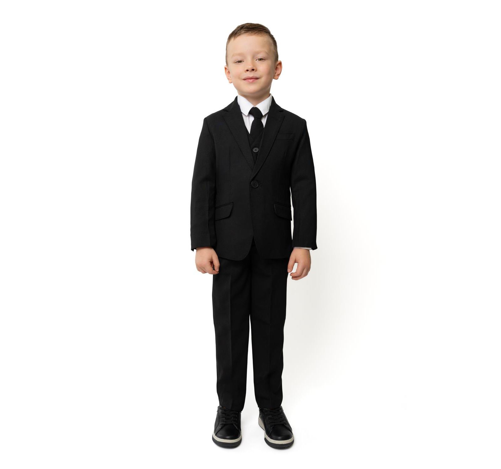 Костюм для малышей Peanut Butter Collection Luxor Slim Fit, 5 предметов: рубашка, галстук, пиджак, жилет и брюки