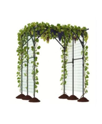 Slickblue Large Garden Arch Trellis for Climbing Plants and Vines