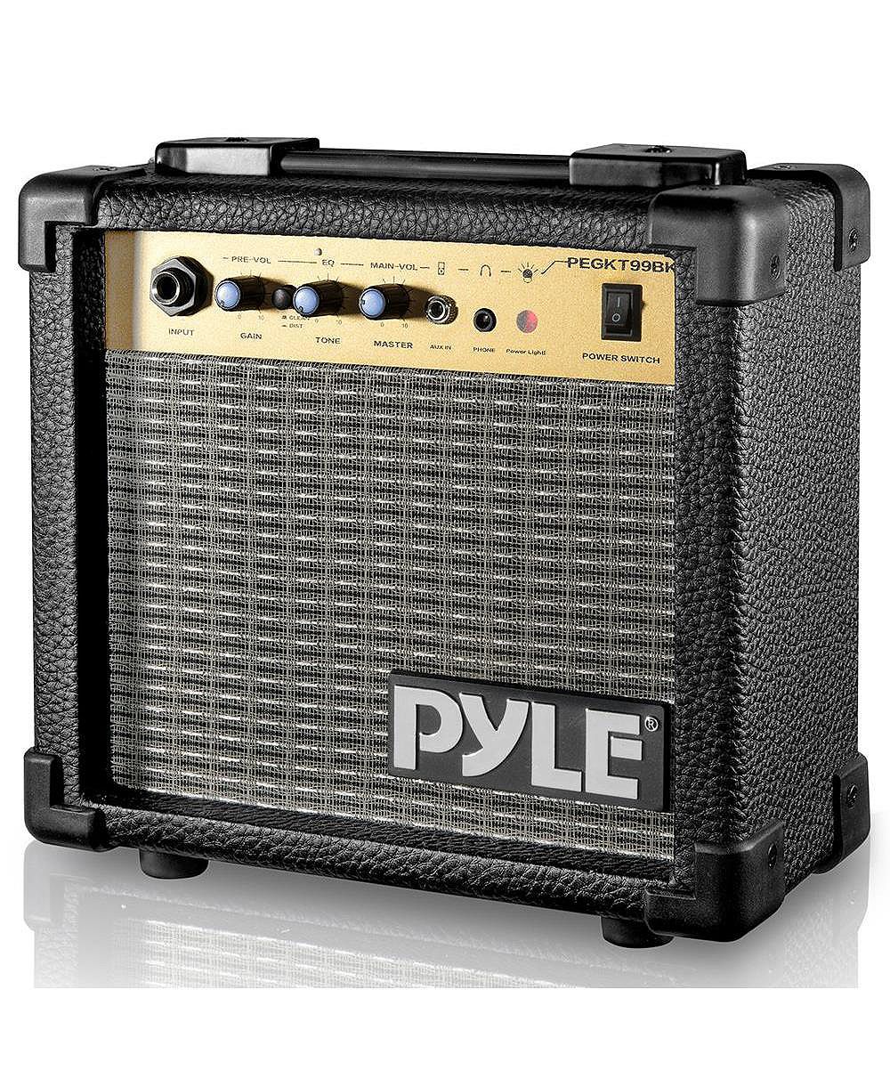Портативный мини-усилитель для электрогитары Pyle 10W с динамиком 5"