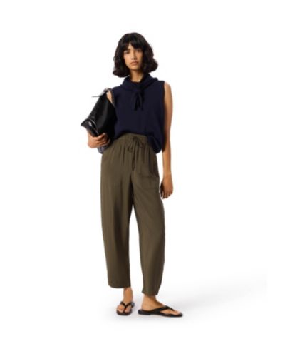 Whistles Women's Linen Elasticated Short