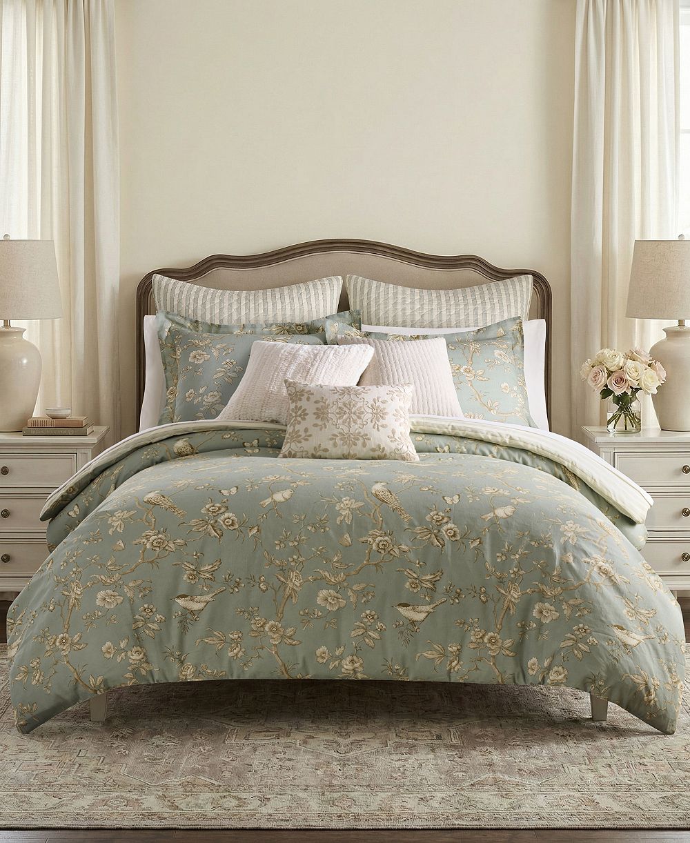 Комплект из 3-х чехлов на одеяло Levtex Home Lyon Reversible, Full/Queen