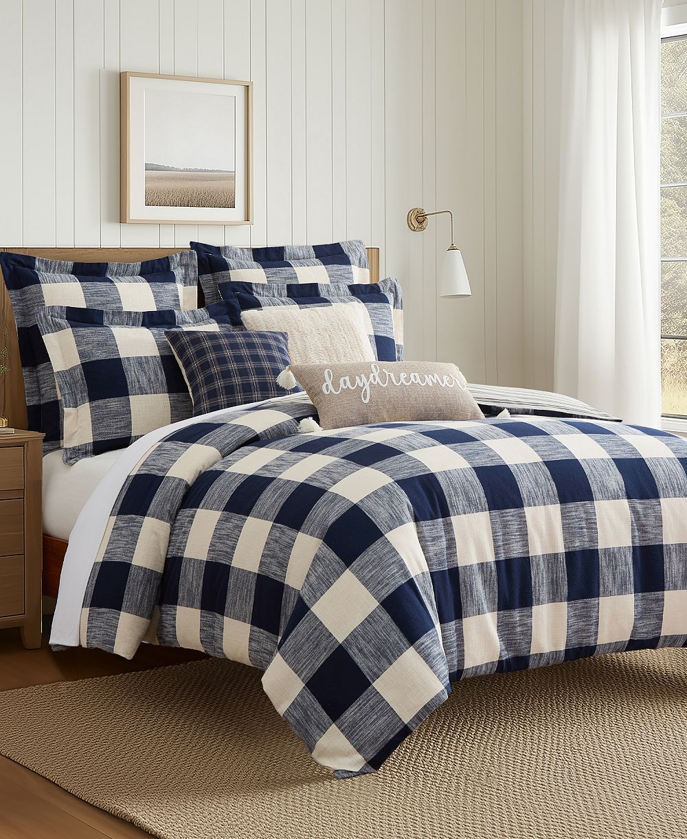 Levtex Home комплект из 3 чехлов для одеял Highland Plaid Woven, King/California King