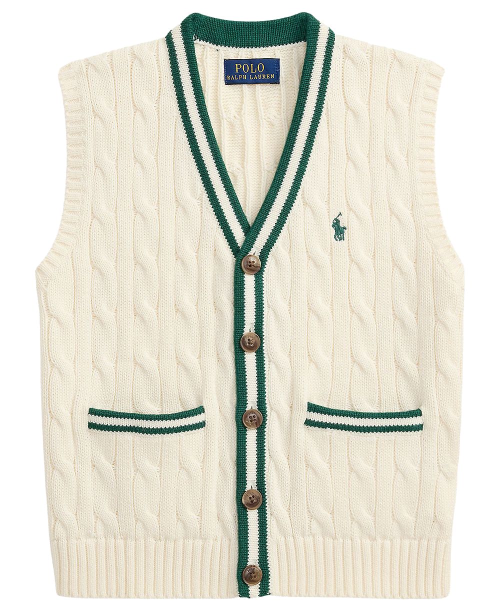 Polo Ralph Lauren Boys' 2T-7 Relaxed Fit Sweater Vest