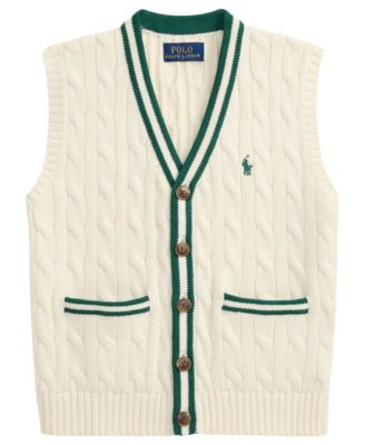 Polo Ralph Lauren Boys' 2T-7 Relaxed Fit Sweater Vest