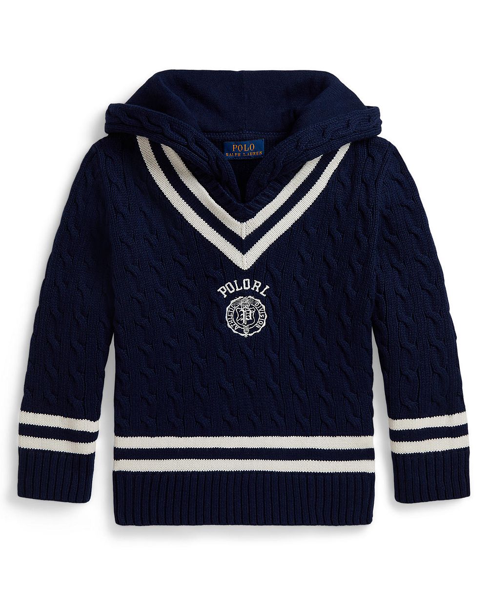 Свитер с капюшоном Polo Ralph Lauren Boys' 2T-7 Cotton