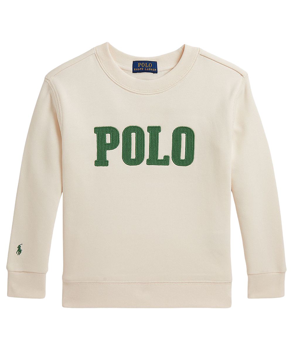 Детское флисовое худи Polo Ralph Lauren с логотипом