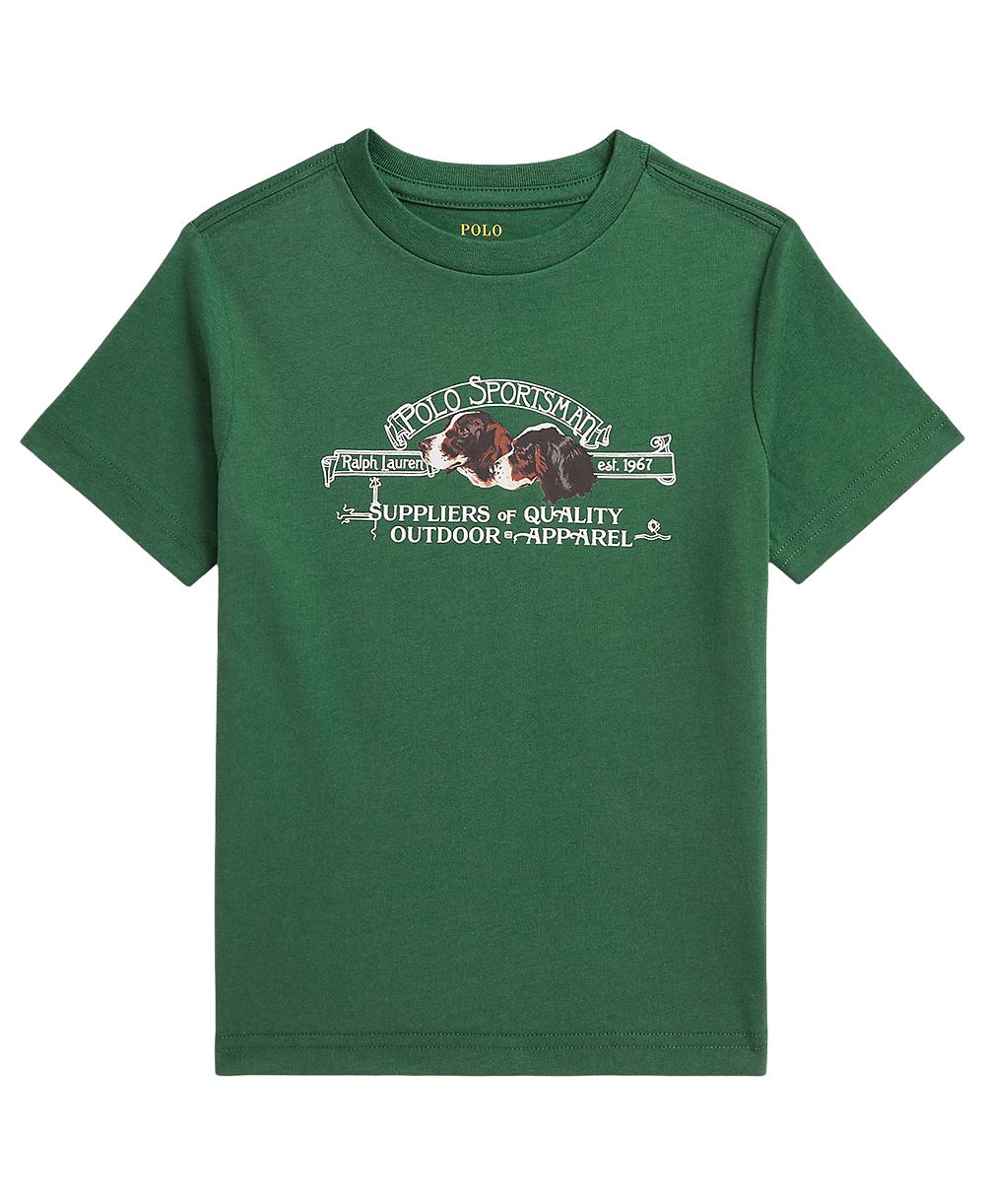 Polo Ralph Lauren Boys' 2T-7 Polo Sportsman Jersey T-Shirt