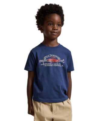 Polo Ralph Lauren Boys' 2T-7 Polo Sportsman Jersey T-Shirt