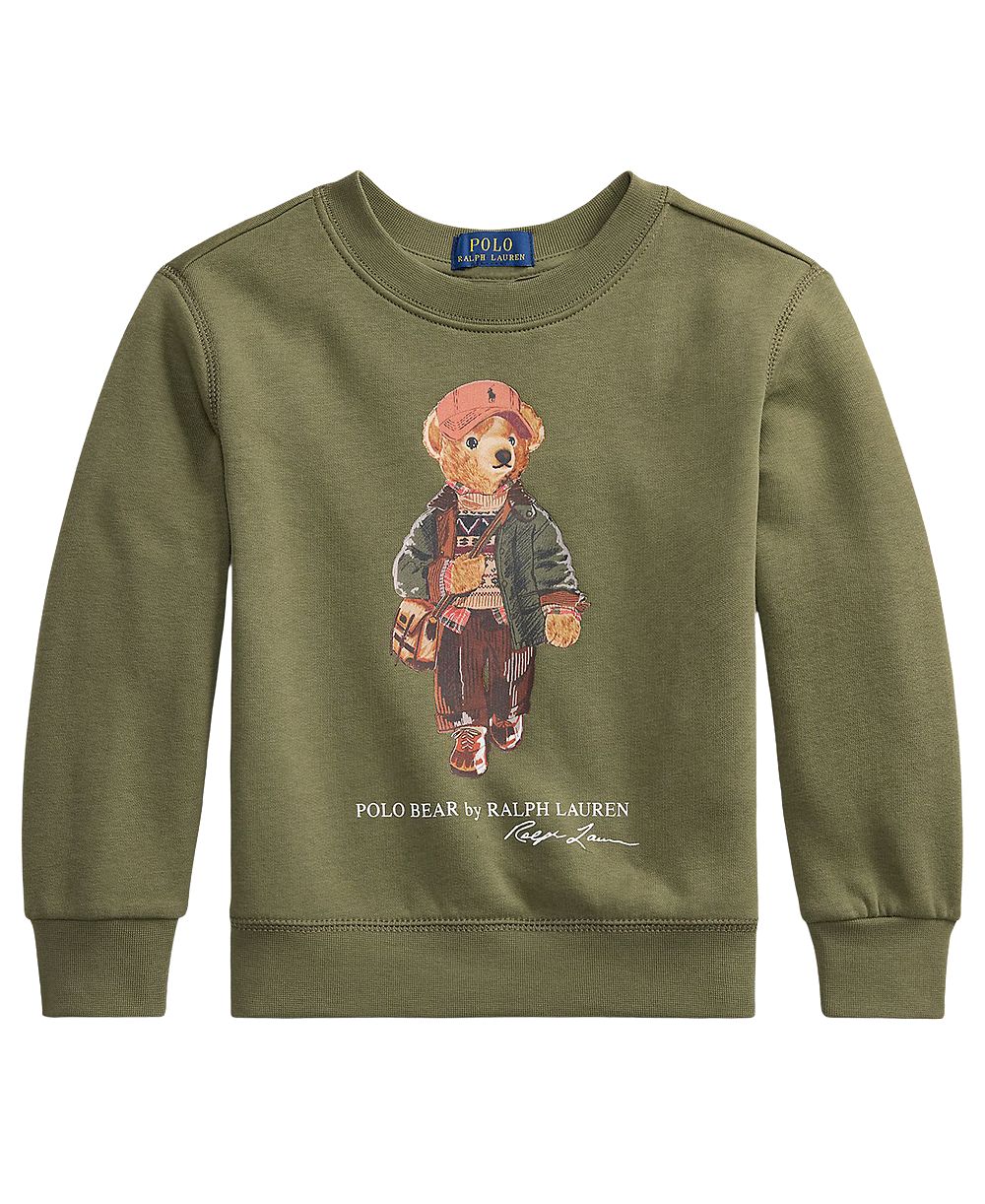 Детский флисовый свитшот Polo Ralph Lauren 2T-7 Polo Bear