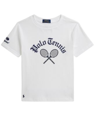 Поло футболка Polo Ralph Lauren Boys' 2T-7 US Open Polo Tennis Short-Sleeve