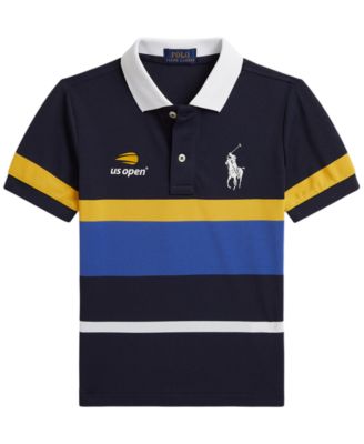 Детская рубашка-поло Polo Ralph Lauren US Open Ball с коротким рукавом, размер 2T-7
