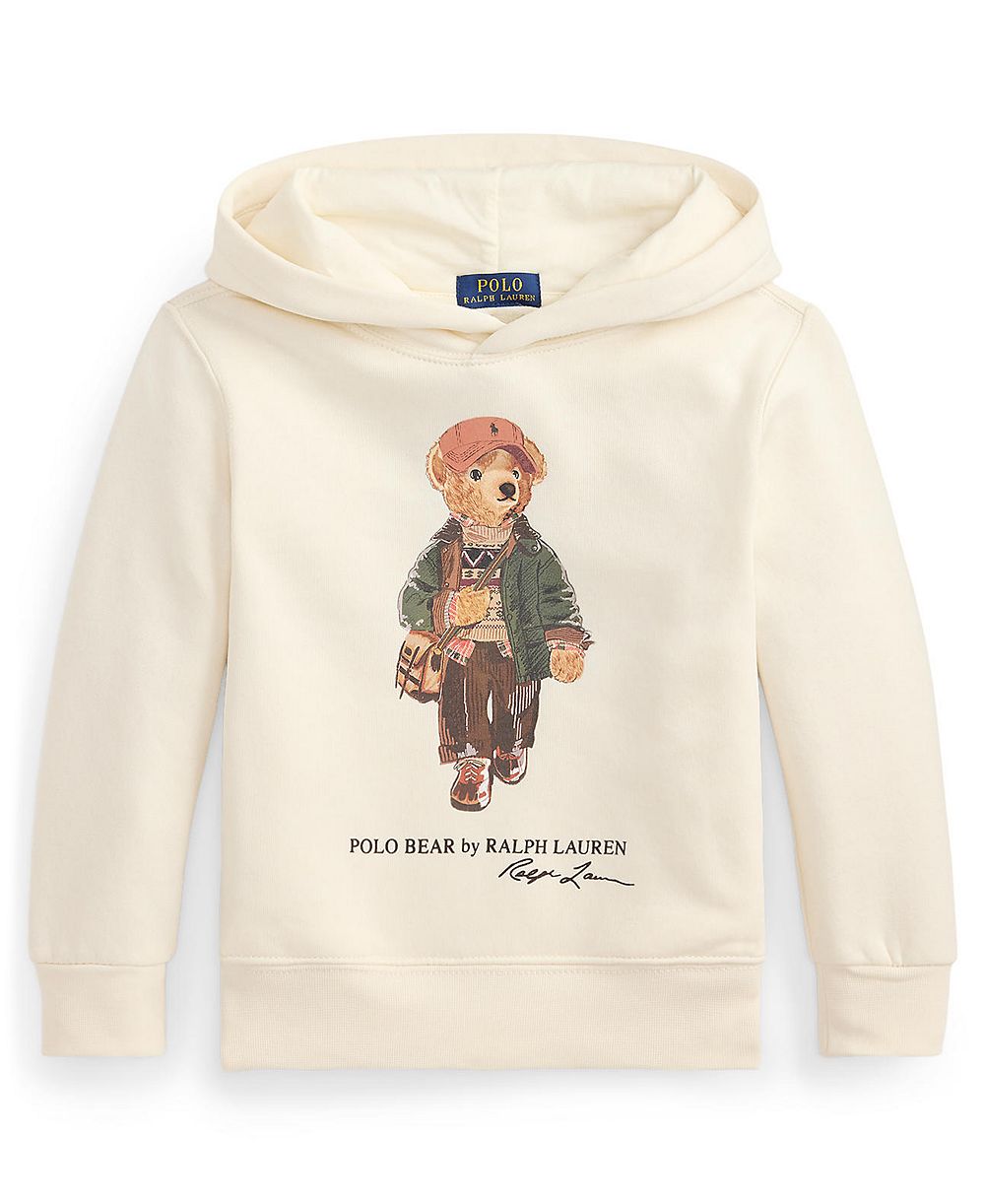 Polo Ralph Lauren свитшот с капюшоном Polo Bear из флиса для мальчиков