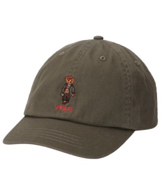 Polo Ralph Lauren Мужской 2T-7 поло медведь хлопок твилл бейсболка