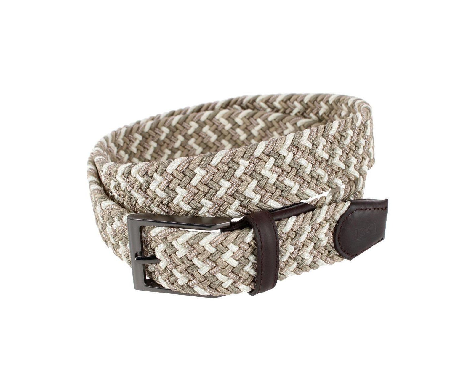 Мужской ремень TRAFALGAR Big & Tall Edward European Weave Golf Braided