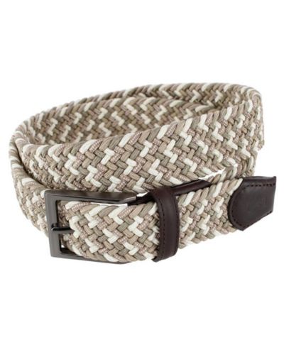 Мужской ремень TRAFALGAR Big & Tall Edward European Weave Golf Braided