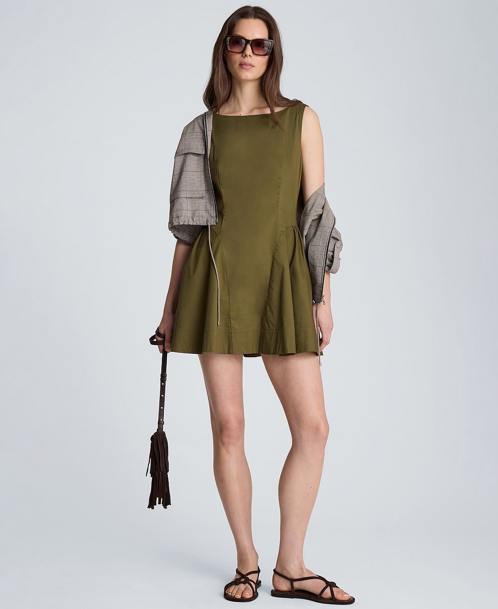Женское мини-платье Kenneth Cole Sleeveless Boatneck